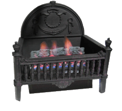 ventless Ornate coal baskets