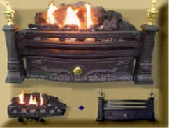 Most realistic Coal burner for reduced clearance fireplaces