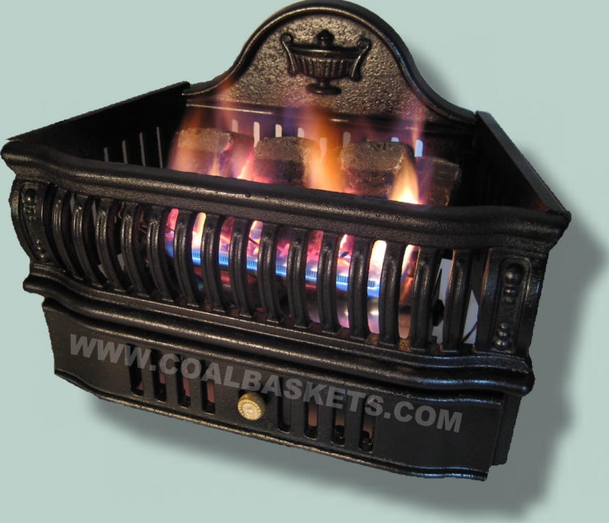 Rasmussen Vent Free Chillbuster Coal Burner in Premium Cast Iron Classic Basket